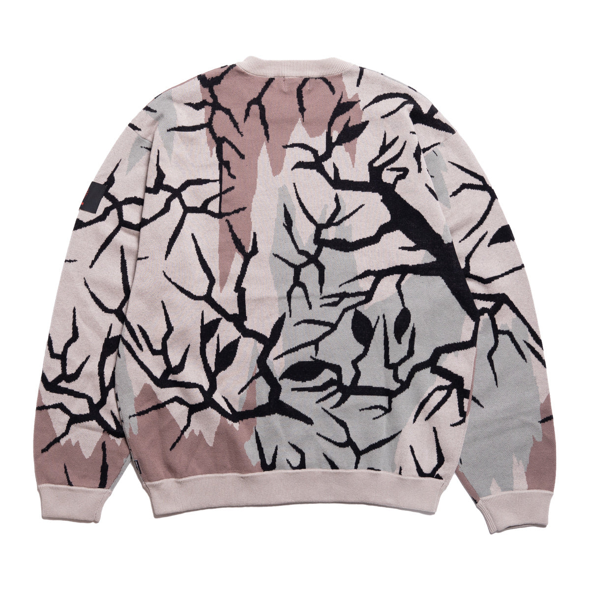 CITY TREE CAMO KNIT SWEATER