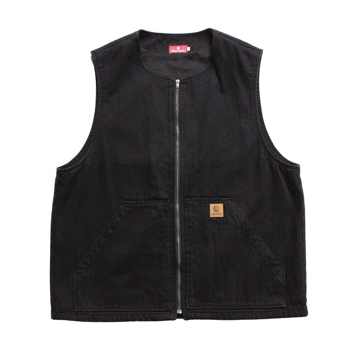 OVER DYE DENIM VEST