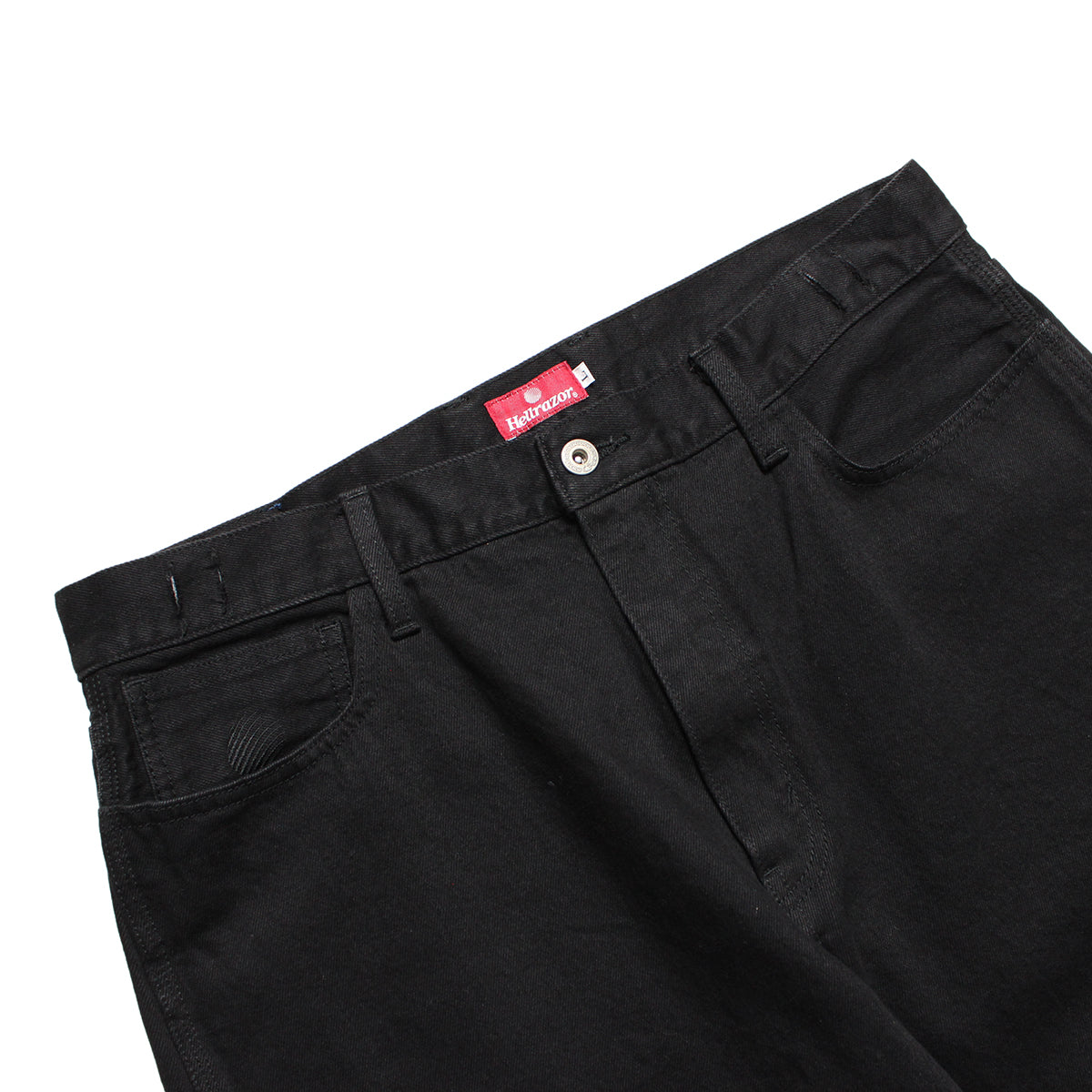 BAGGIE OVER DYE DENIM PANTS