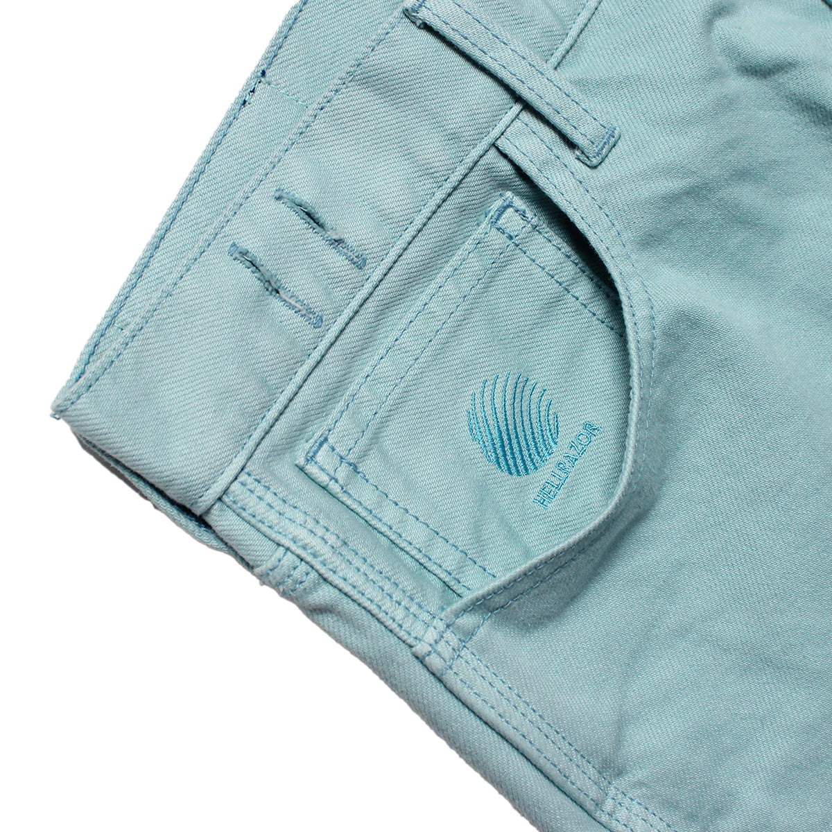 BAGGIE OVER DYE DENIM PANTS