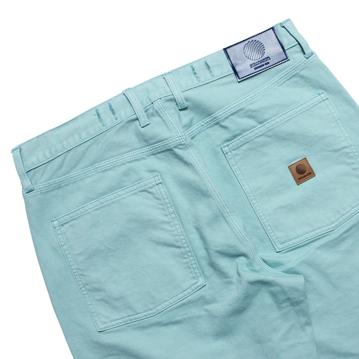 BAGGIE OVER DYE DENIM PANTS