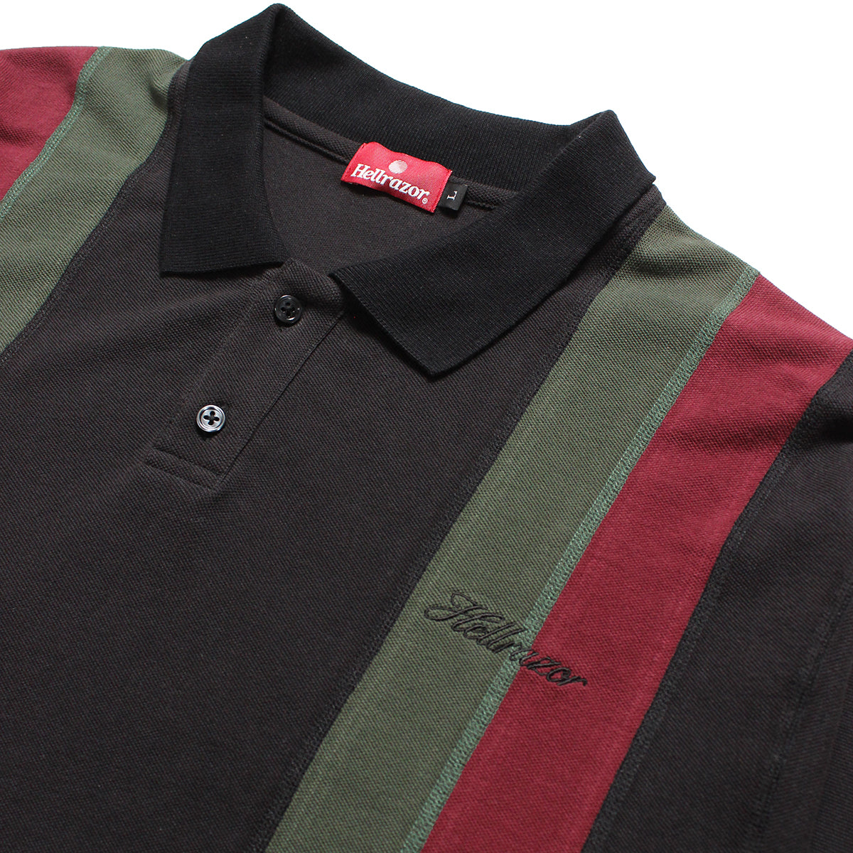 DOUBLE STRIPED POLO SHIRT