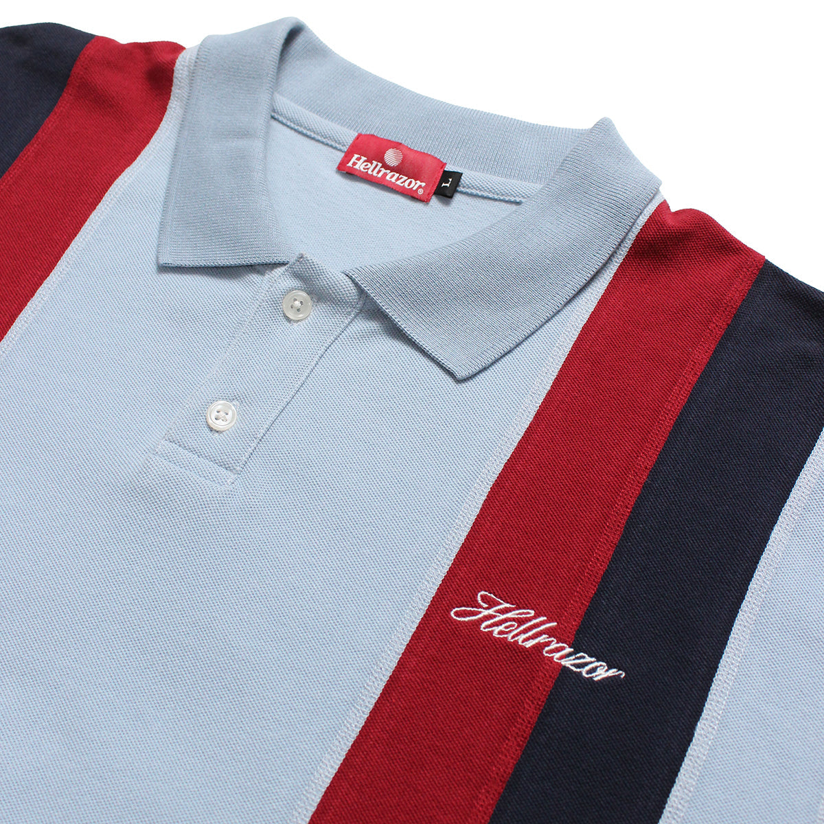 DOUBLE STRIPED POLO SHIRT