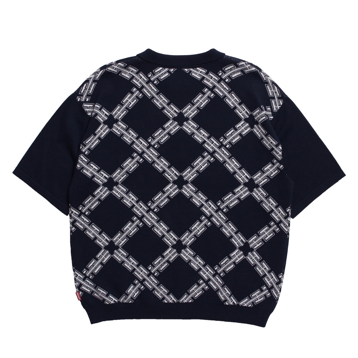 H CHAIN POLO KNIT