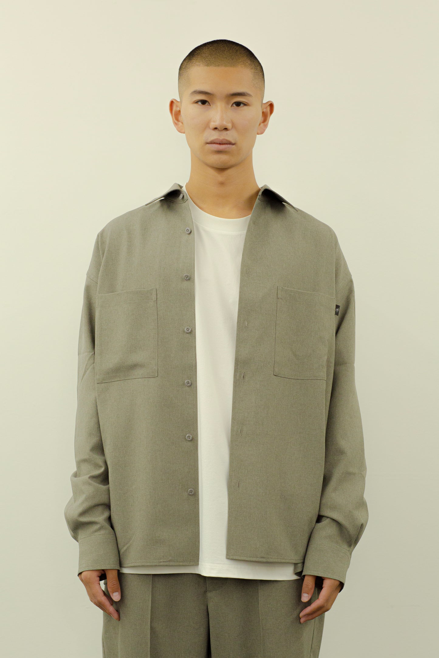 SQUARE W POCKET SHIRT