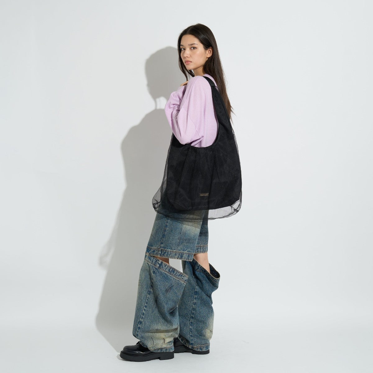 TULLE GATHER BAG