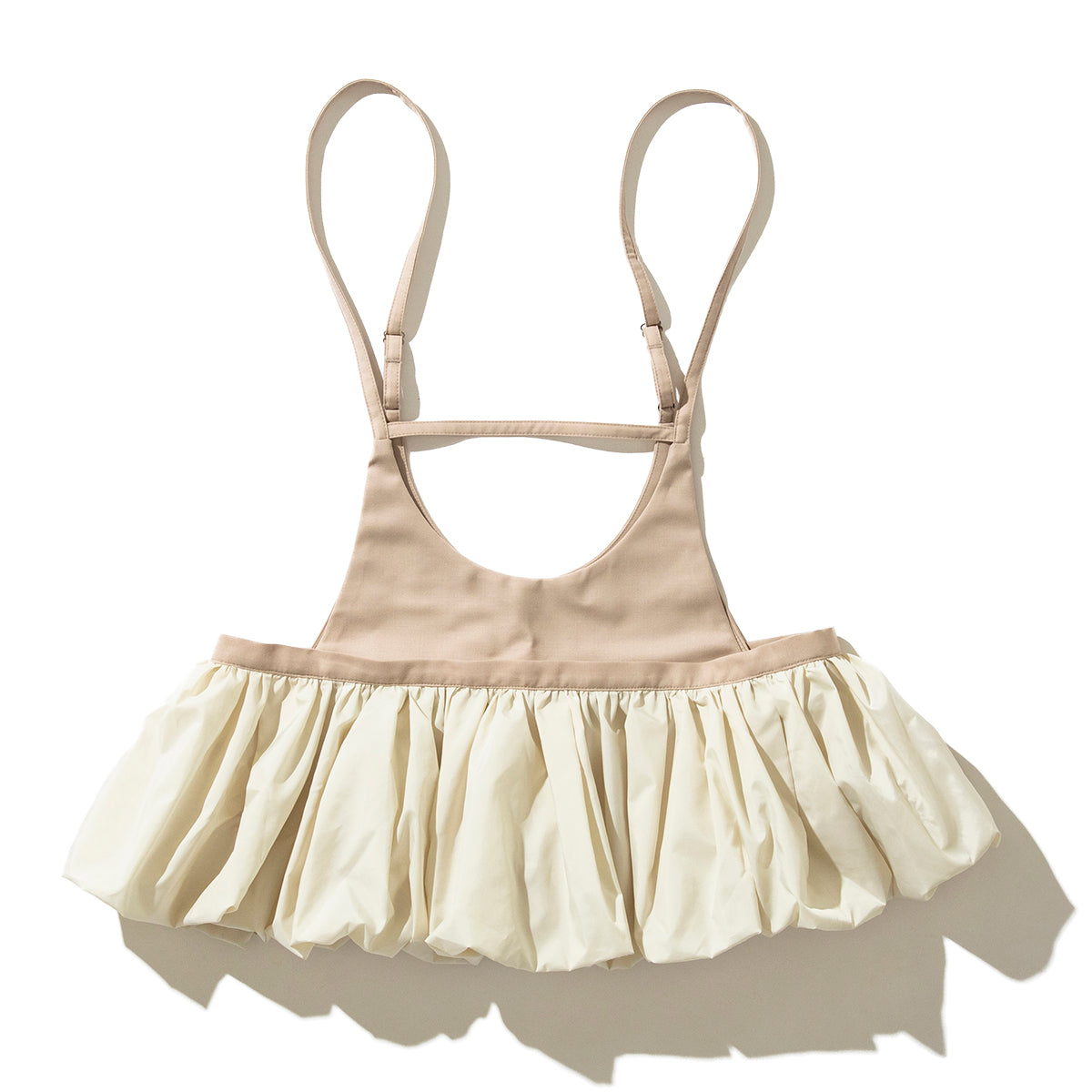 frill bustier skirt