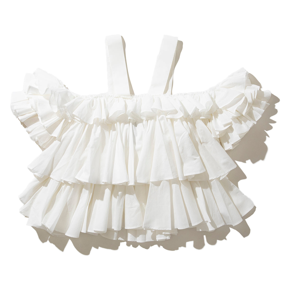 Ruffle camisole blouse