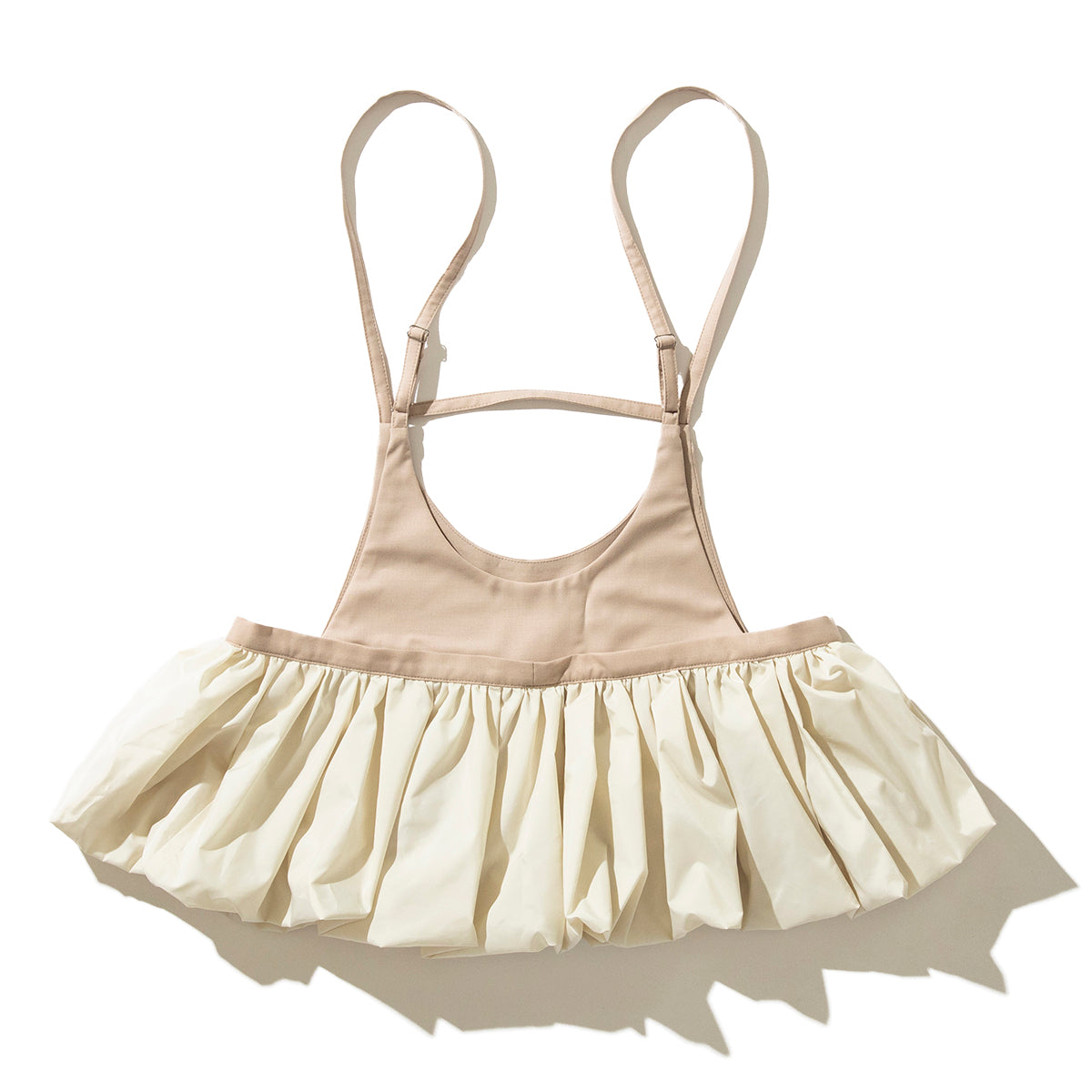 frill bustier skirt