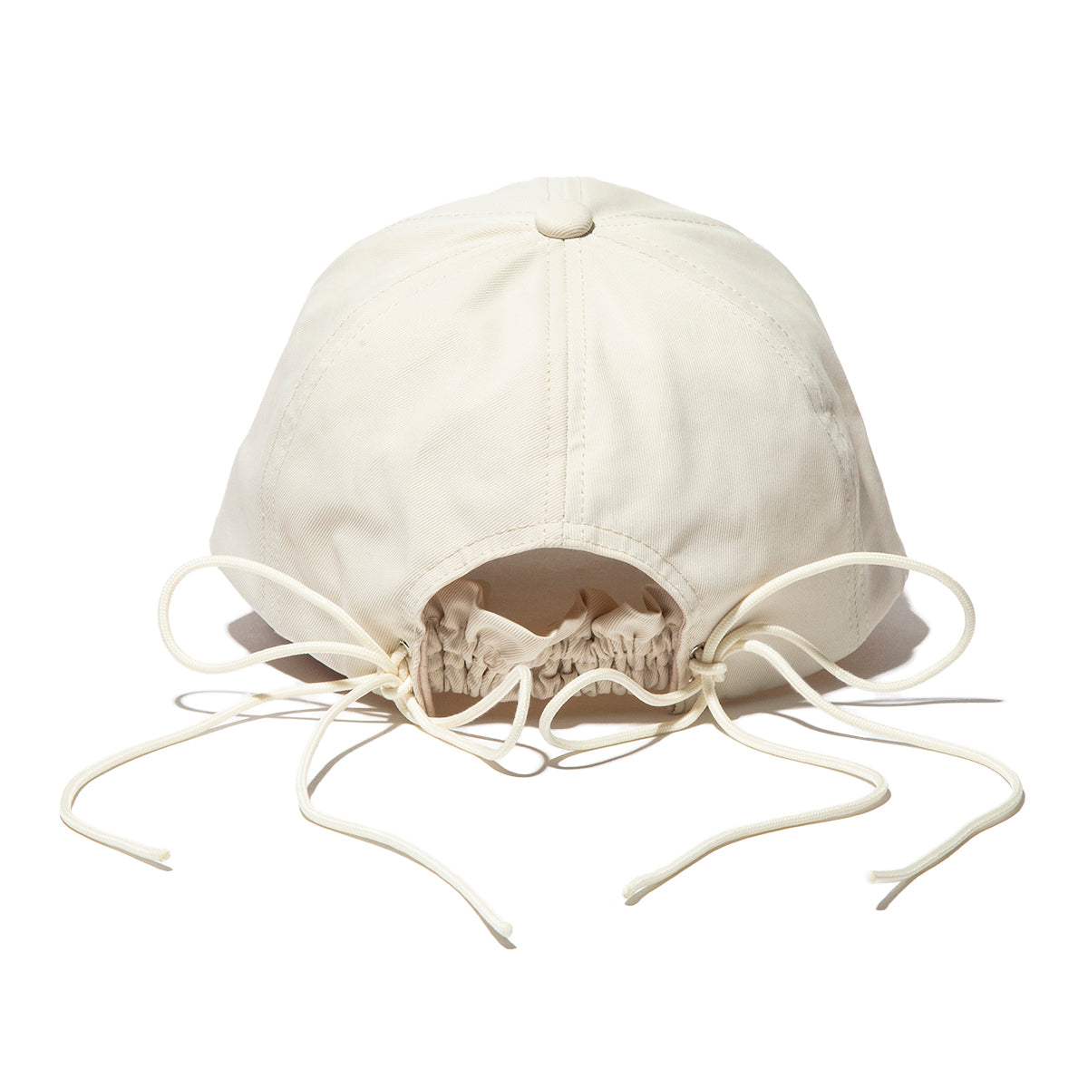 Back Cord Ribbon Cap