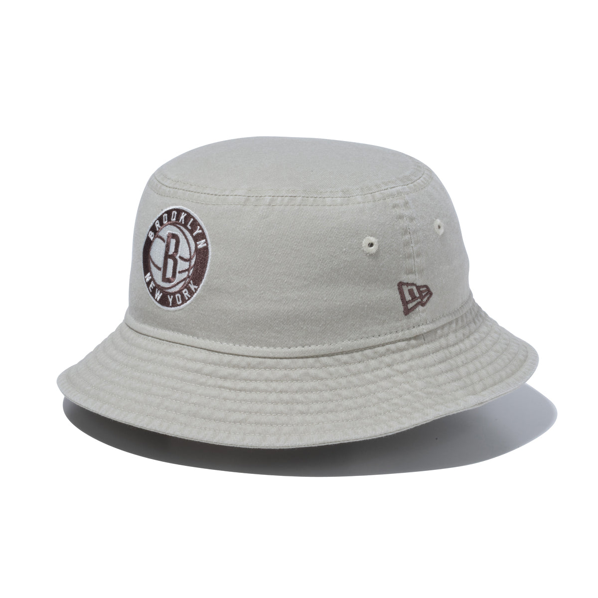 BROOKLYN NETS ACID WASH BUCKET HAT