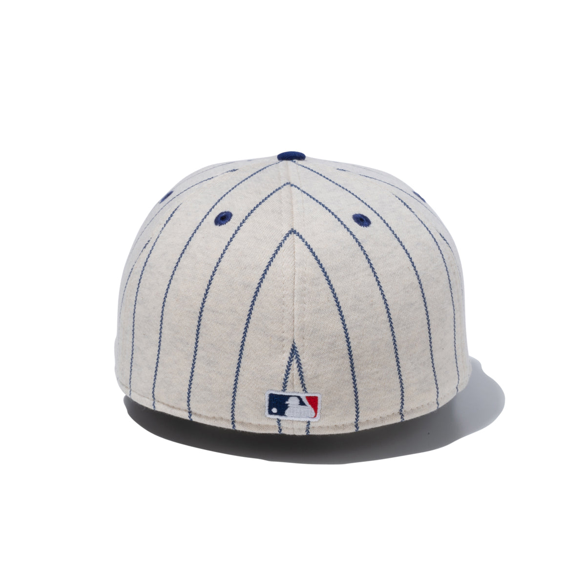 LOS ANGELES DODGERS OATMEAL HEATHER PINSTRIPE 59FIFTY