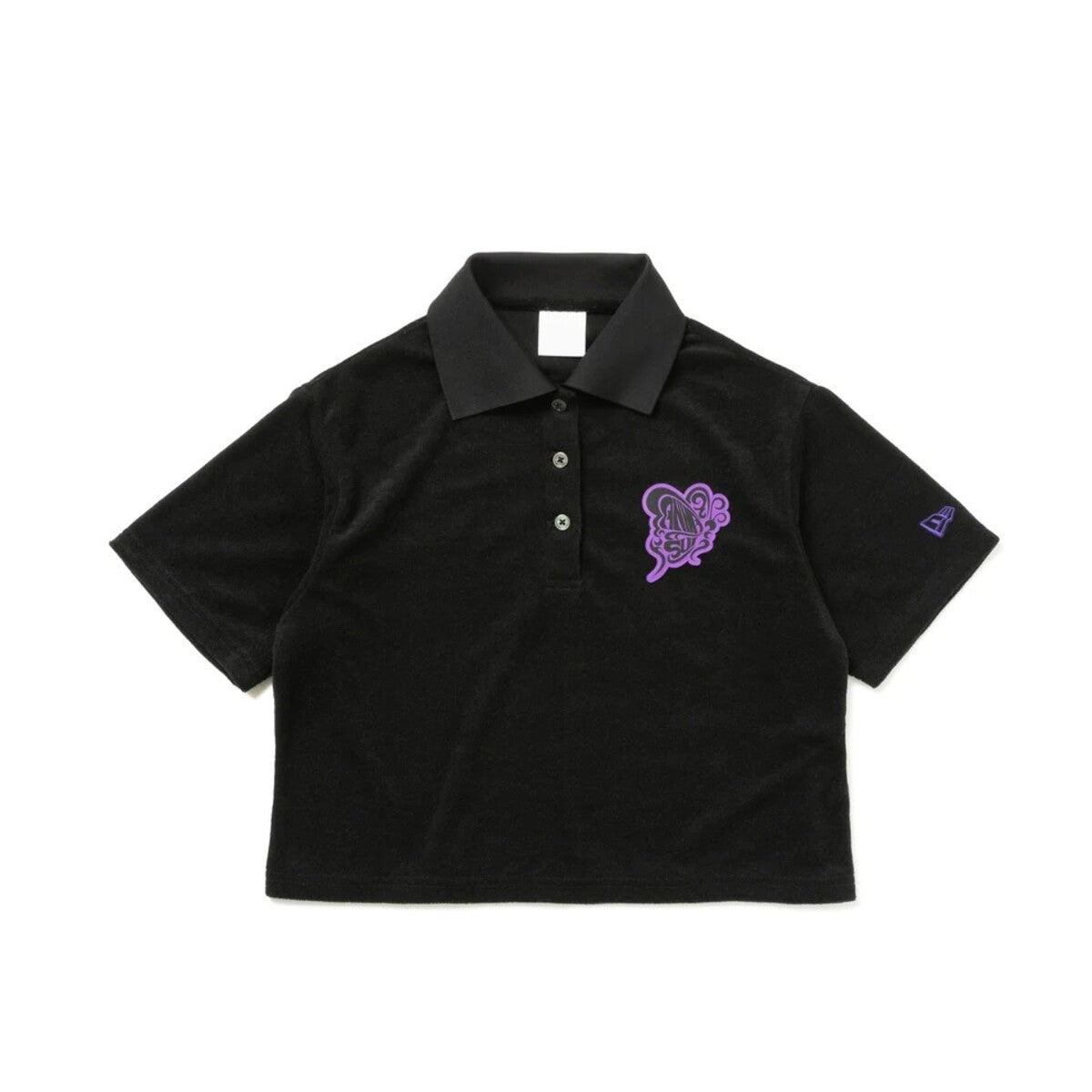 NEW ERA X ANNA SUI WOMEN'S PILE POLO SHIRT