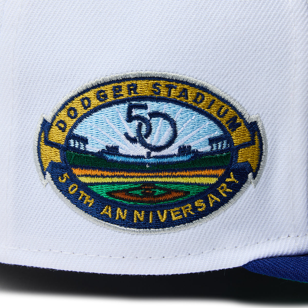 LOS ANGELES DODGERS DODGER STADIUM 50TH SIDE PATCH 59FIFTY "DODGERS PACK" 【5月10日以降発送予定】