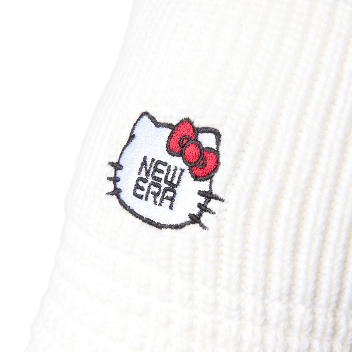 HELLO KITTY FACE KNIT BACKET 【3月14日以降発送予定】