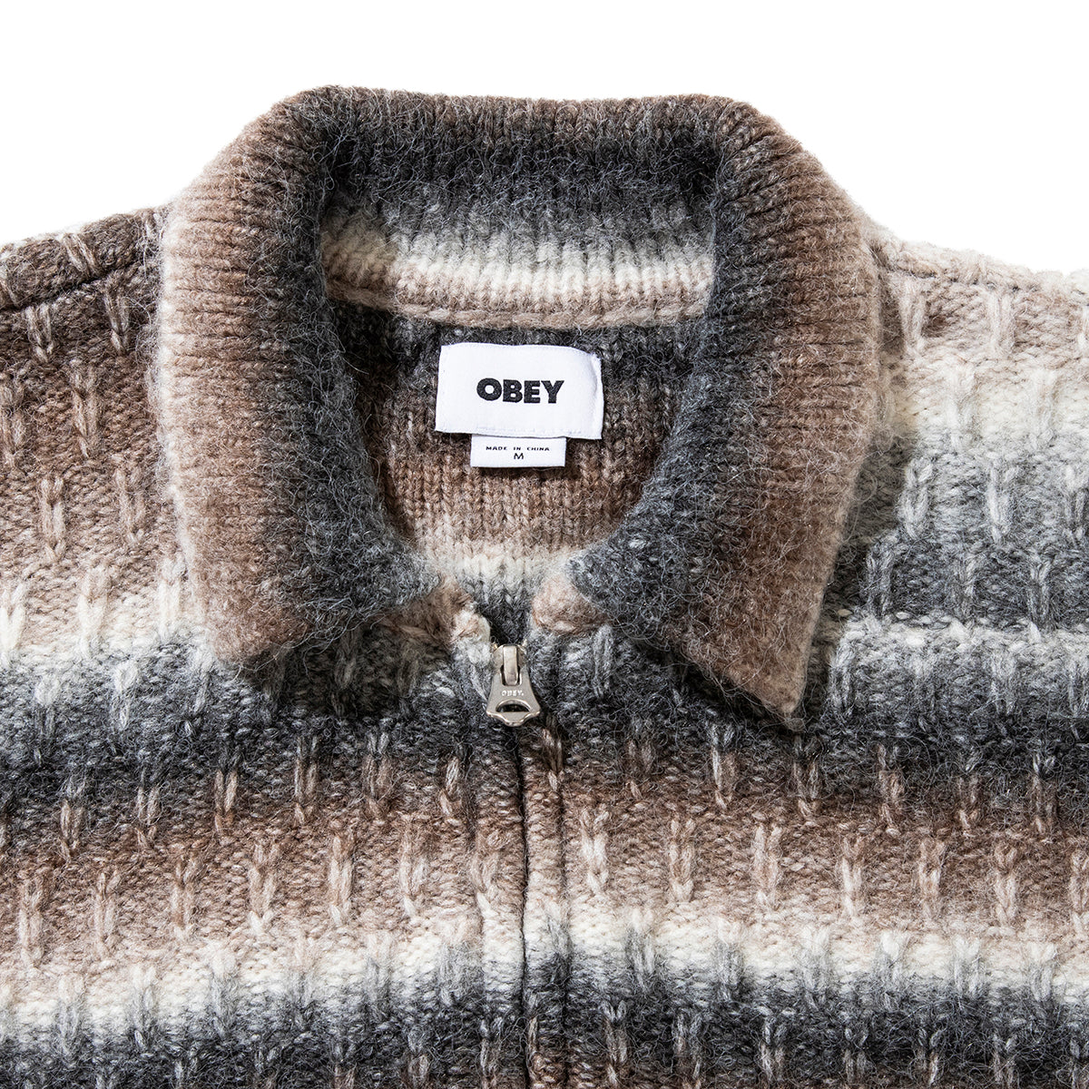 REGGIE ZIP UP CARDIGAN