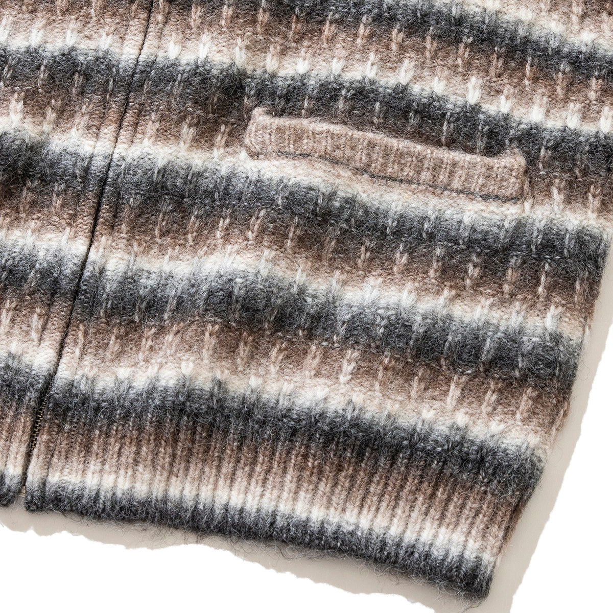 REGGIE ZIP UP CARDIGAN