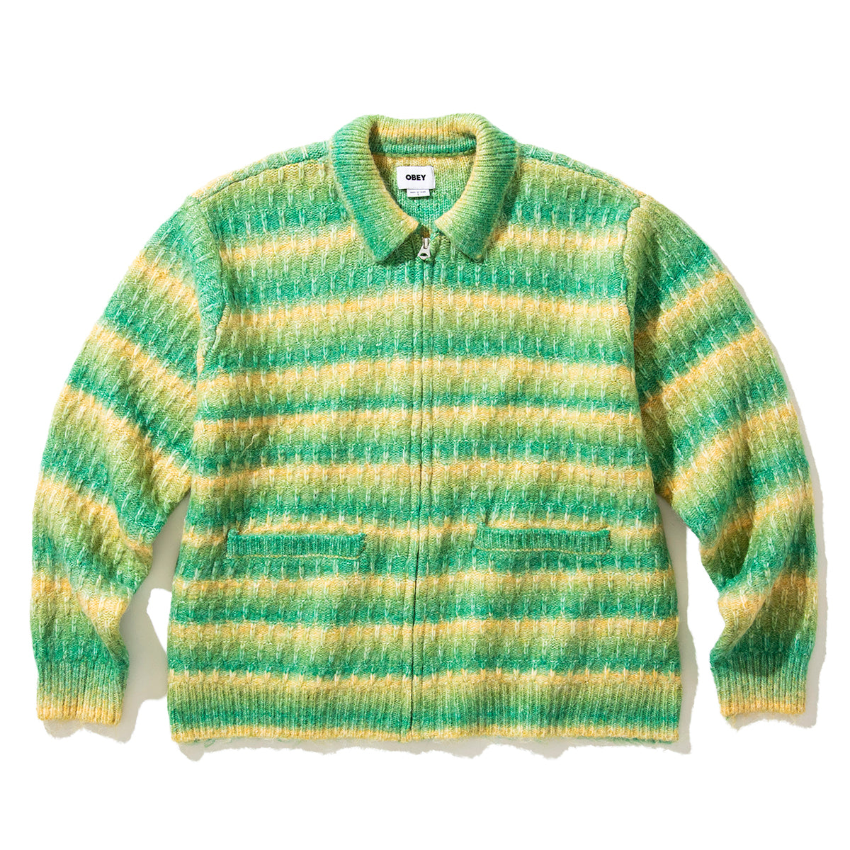 REGGIE ZIP UP CARDIGAN