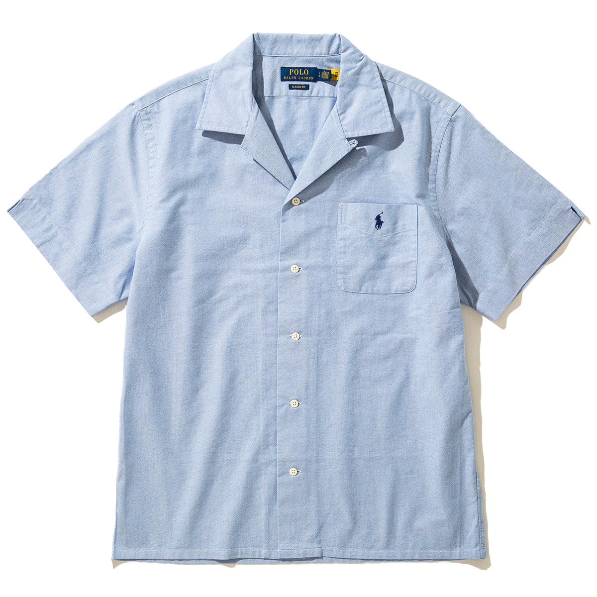CLASSIC FIT OXFORD CAMP SHIRT