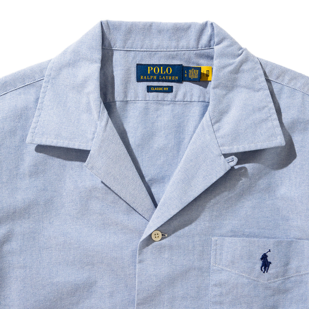 CLASSIC FIT OXFORD CAMP SHIRT