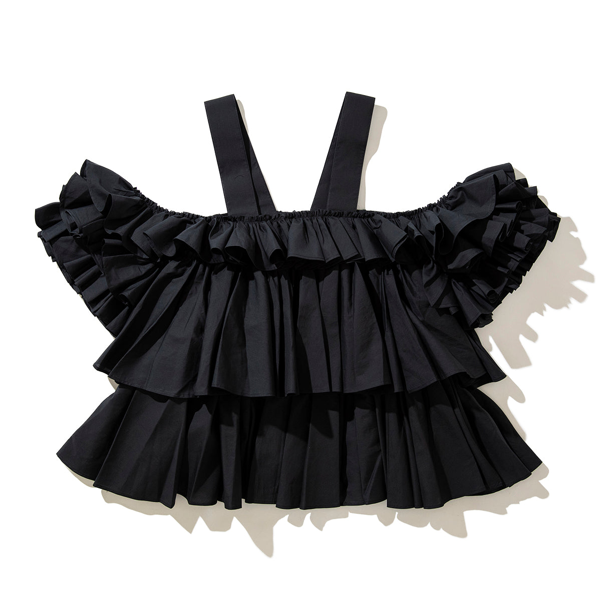 Ruffle camisole blouse