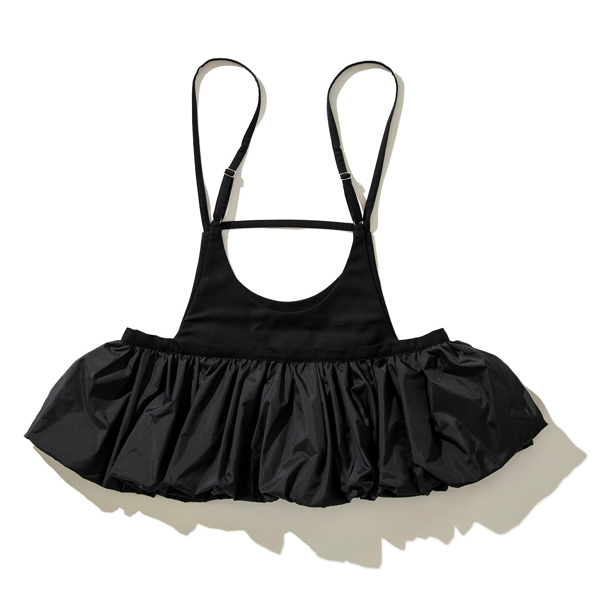 frill bustier skirt