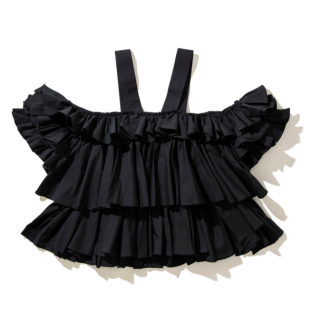 Ruffle camisole blouse
