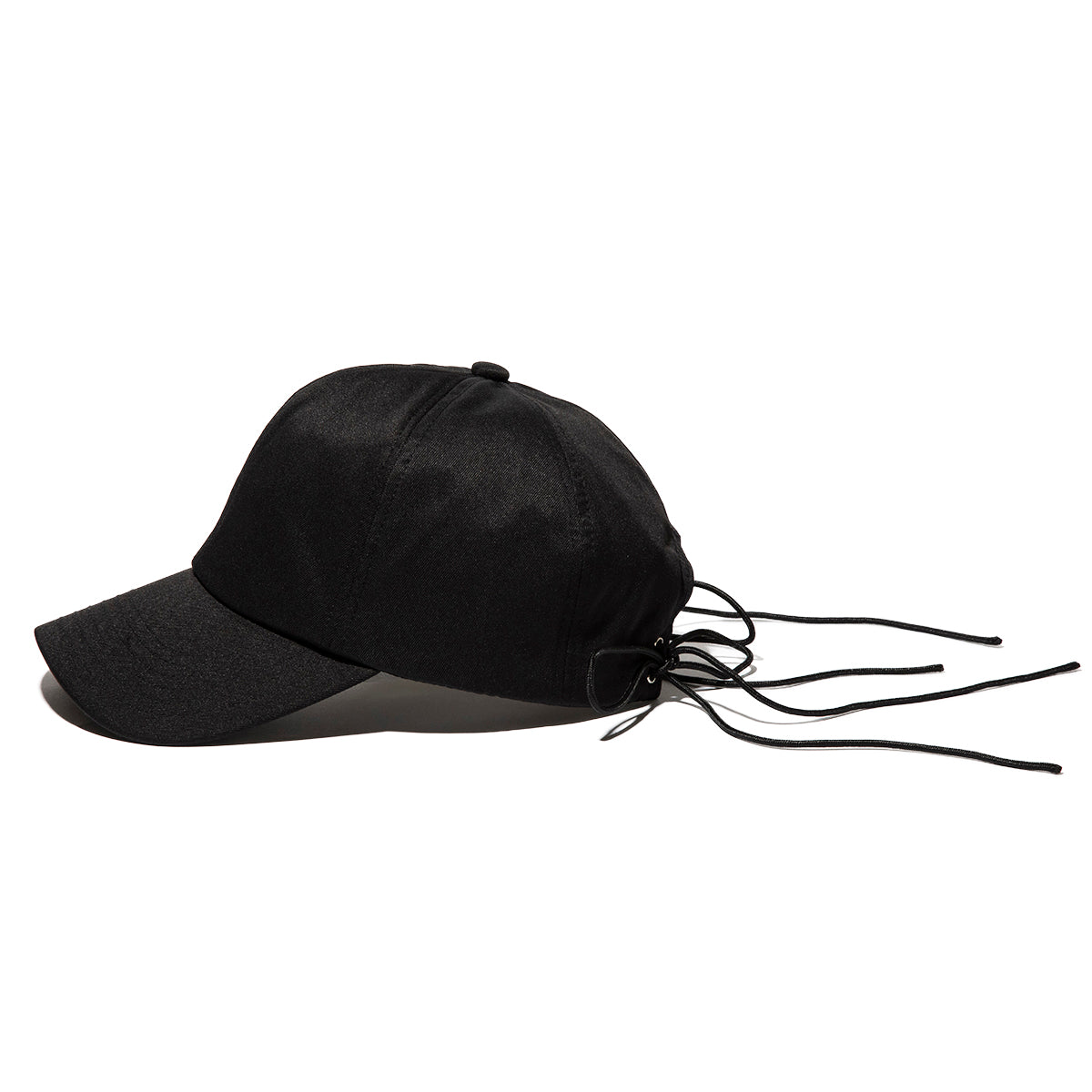 Back Cord Ribbon Cap