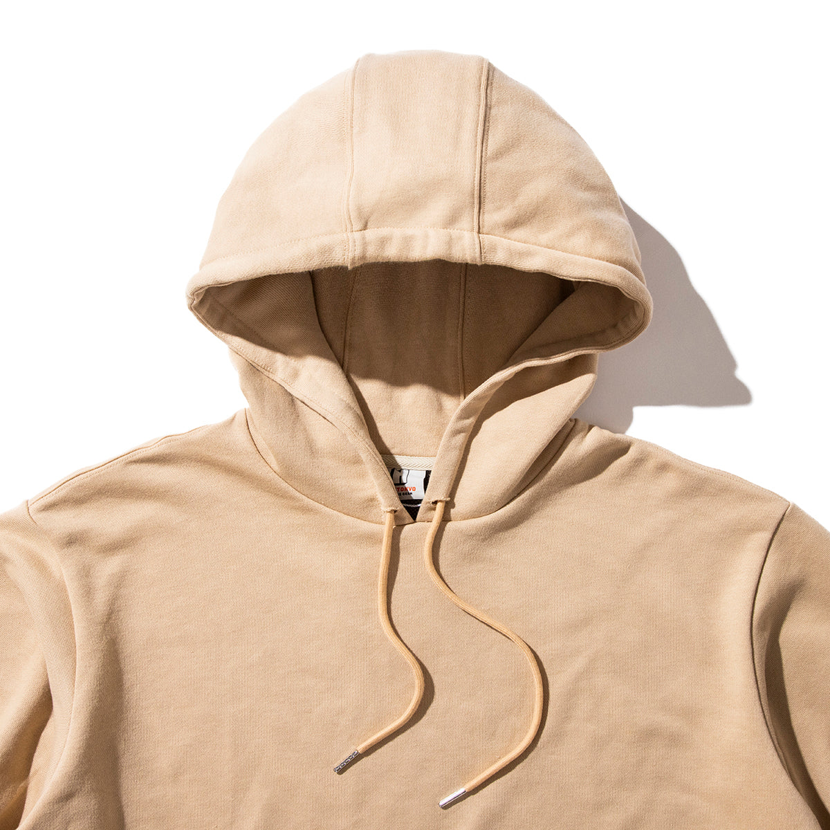 FRILL HEM SWEAT HOODIE