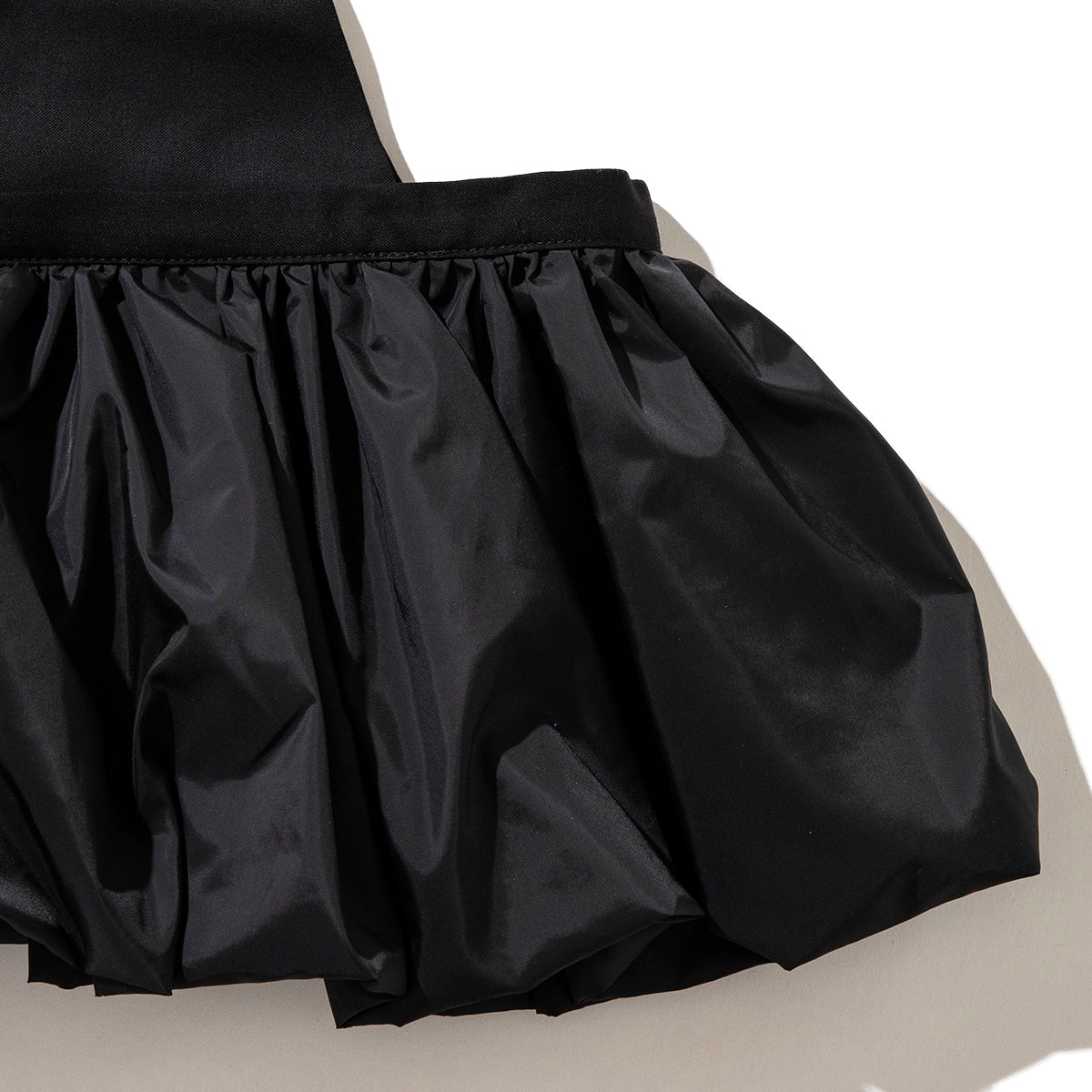 frill bustier skirt