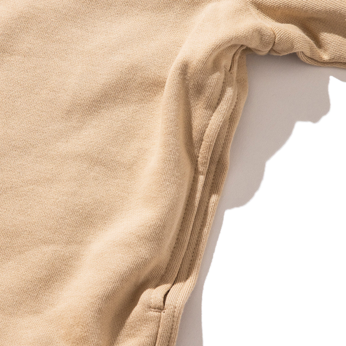 FRILL HEM SWEAT HOODIE