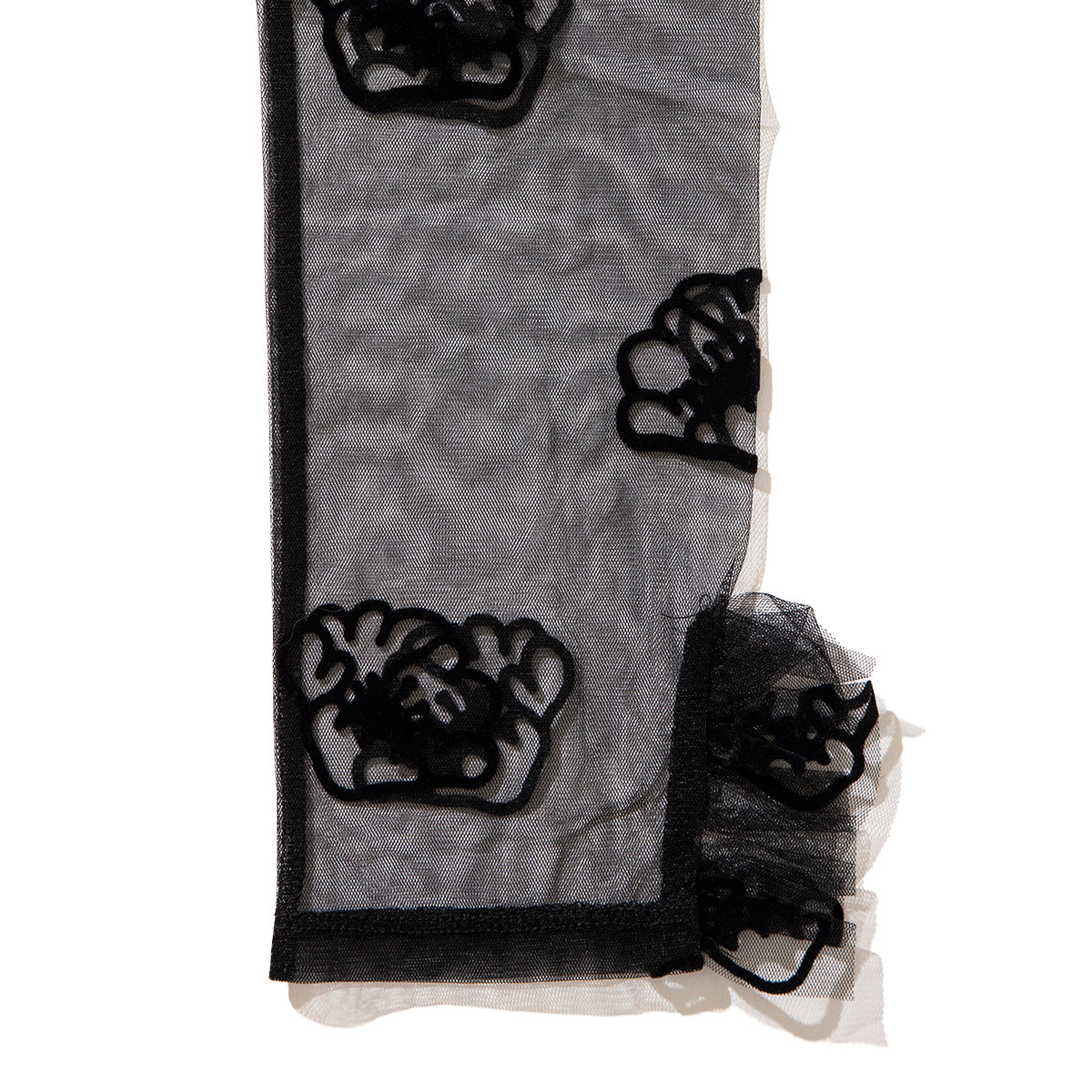 tulle top shell flower