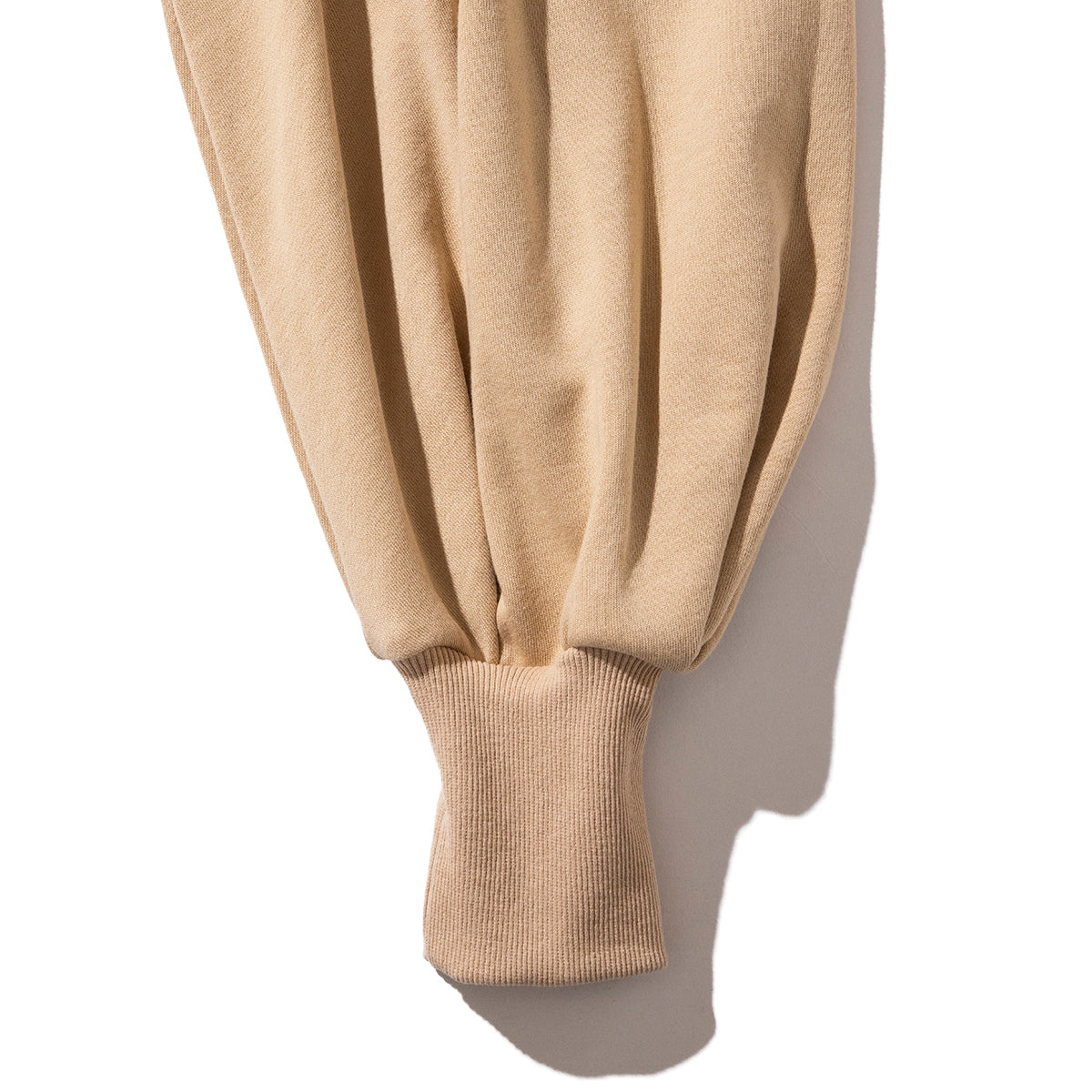 FRILL HEM SWEAT HOODIE