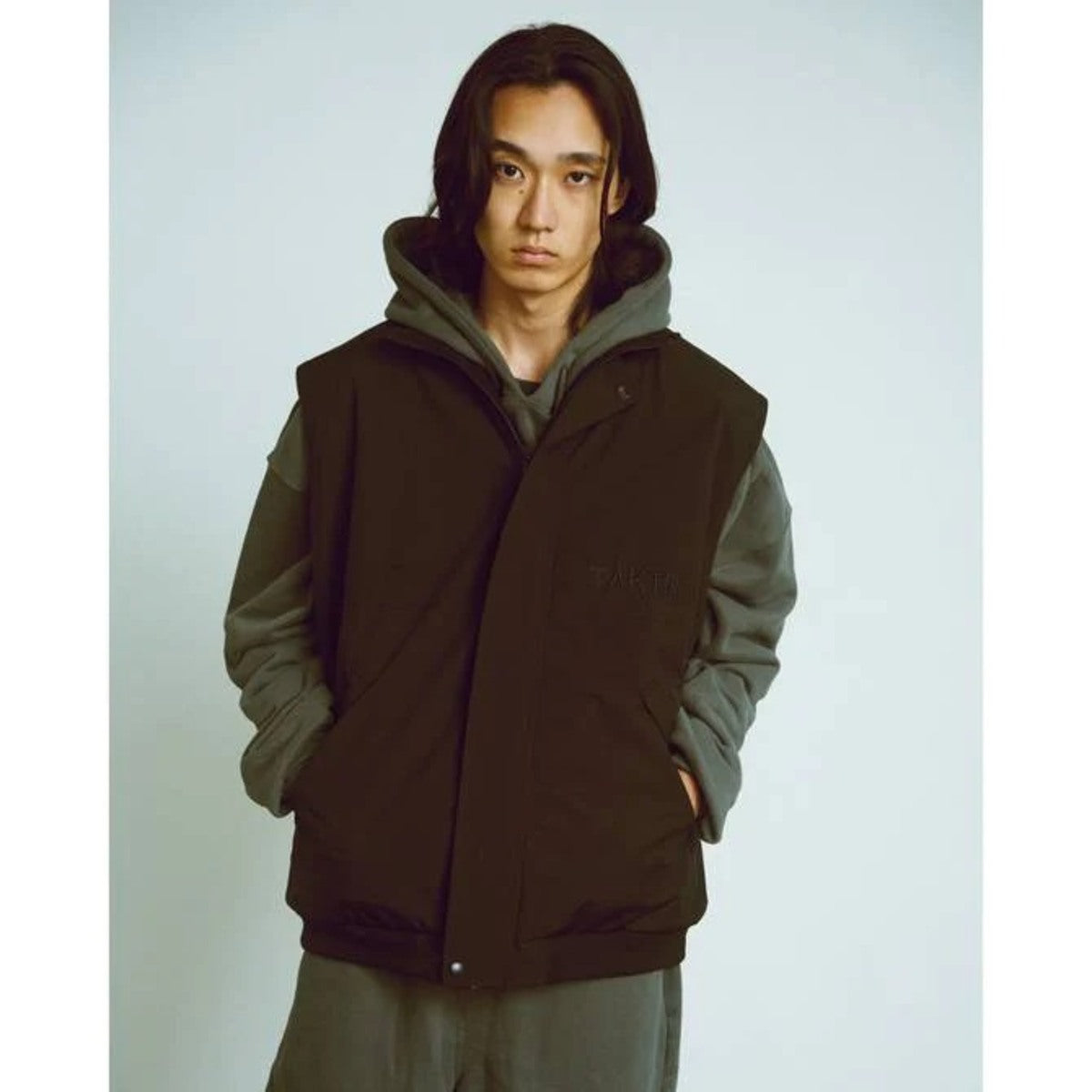 68xAKTR REV FLEECE VEST JACKET
