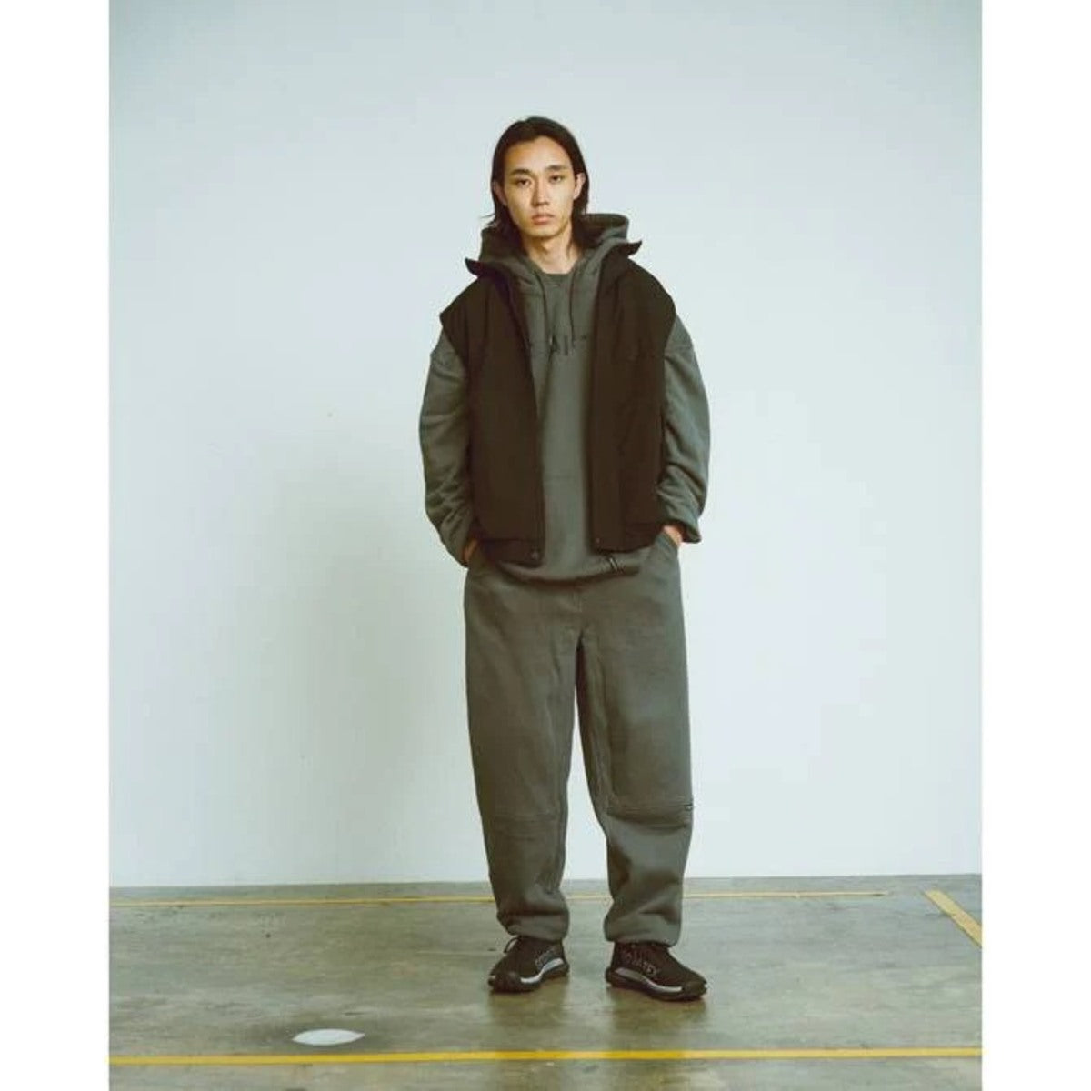 68xAKTR REV FLEECE VEST JACKET