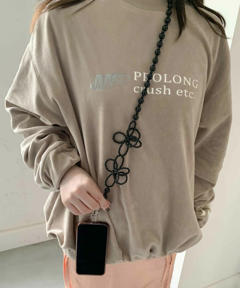 Flower Beads Mobile Shoulder