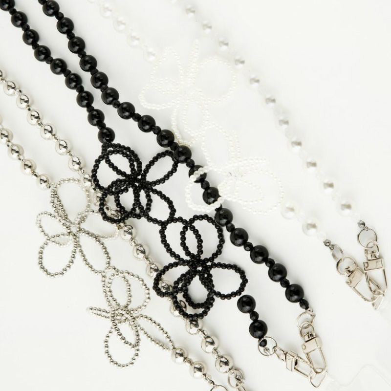 Flower Beads Mobile Shoulder