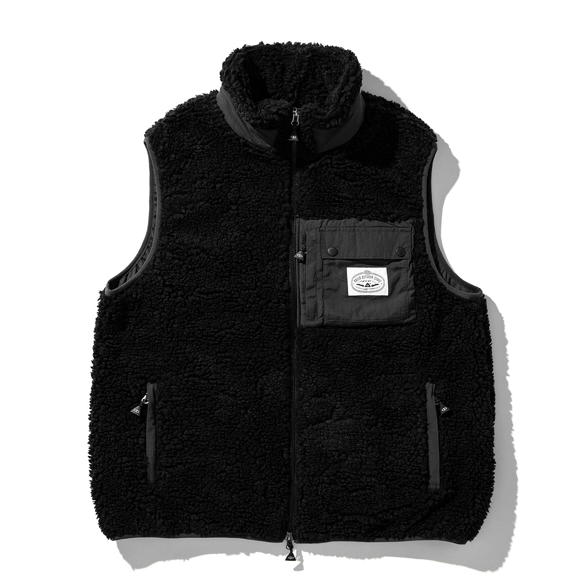 JACQUARD SHERPA VEST