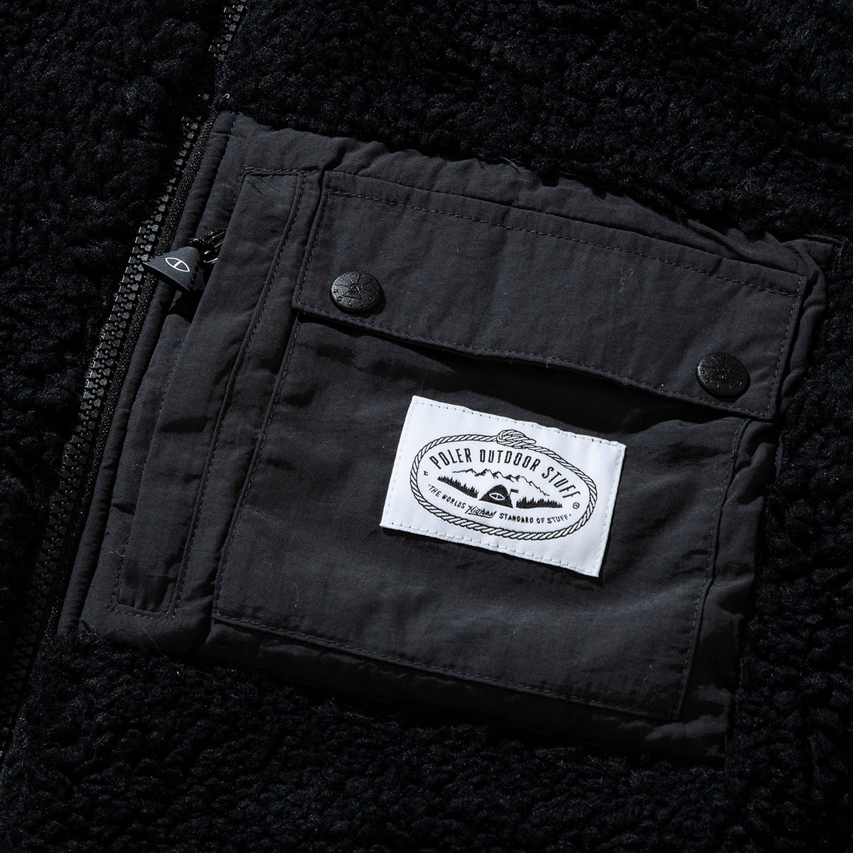 JACQUARD SHERPA VEST