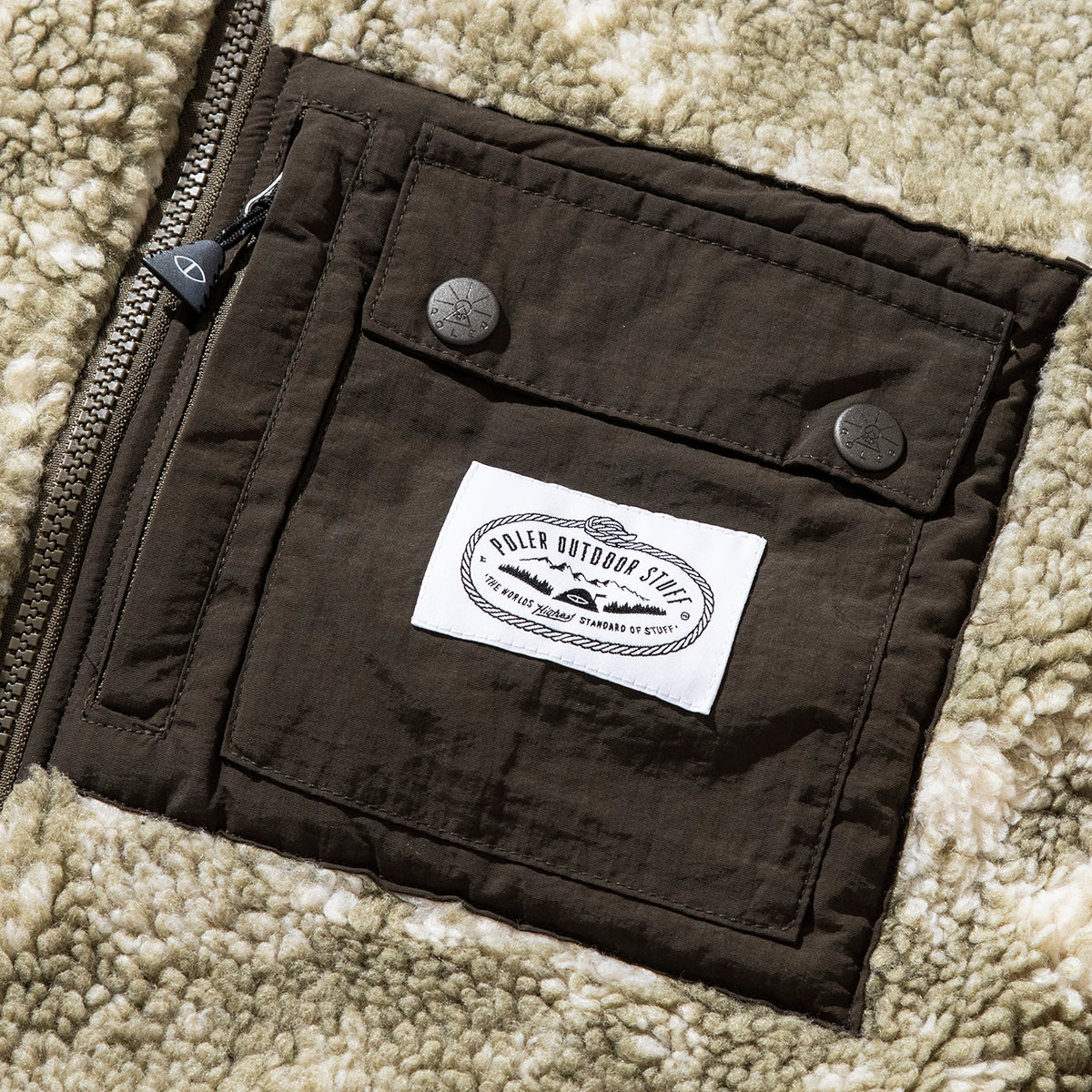 JACQUARD SHERPA VEST