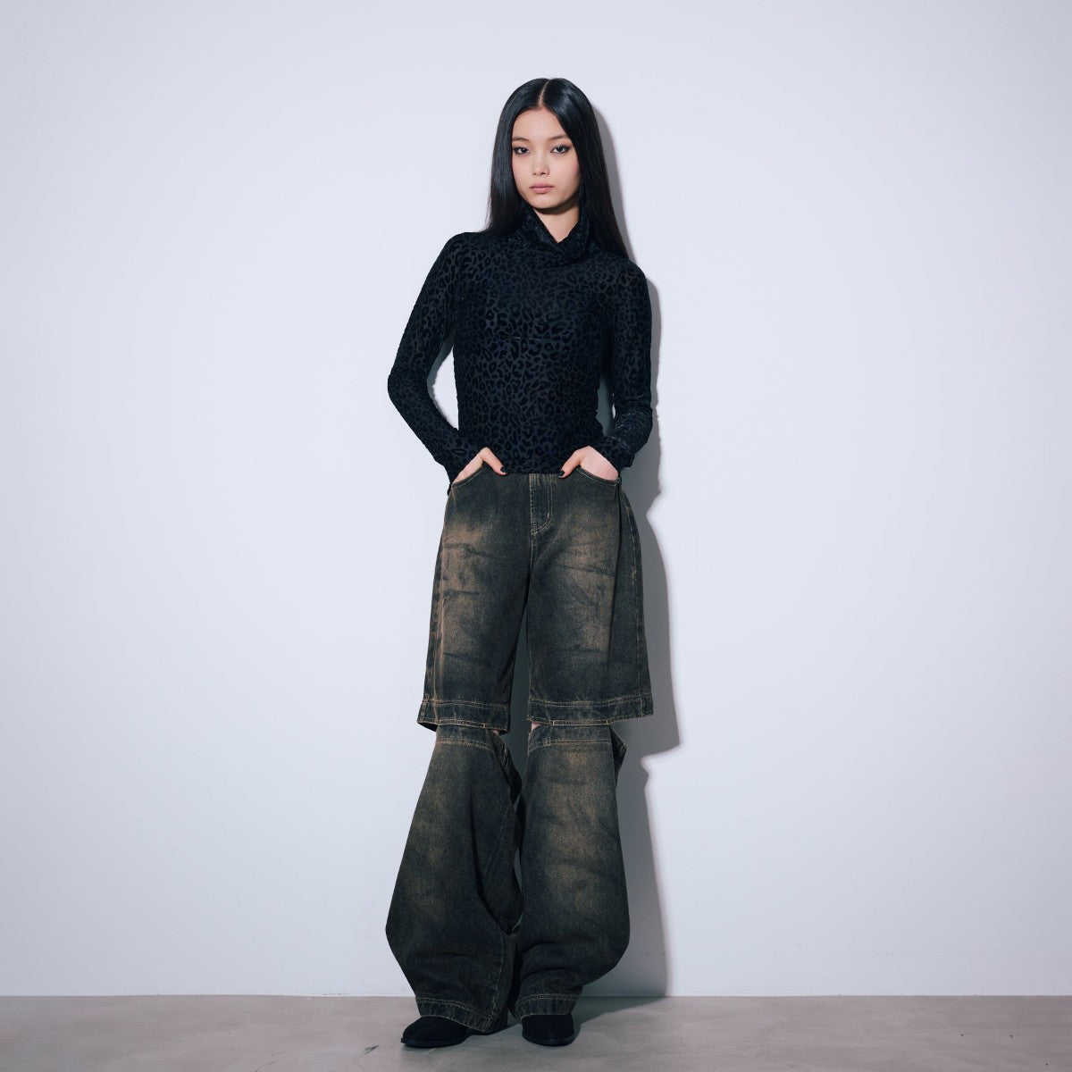 FUNCTION DENIM PANTS