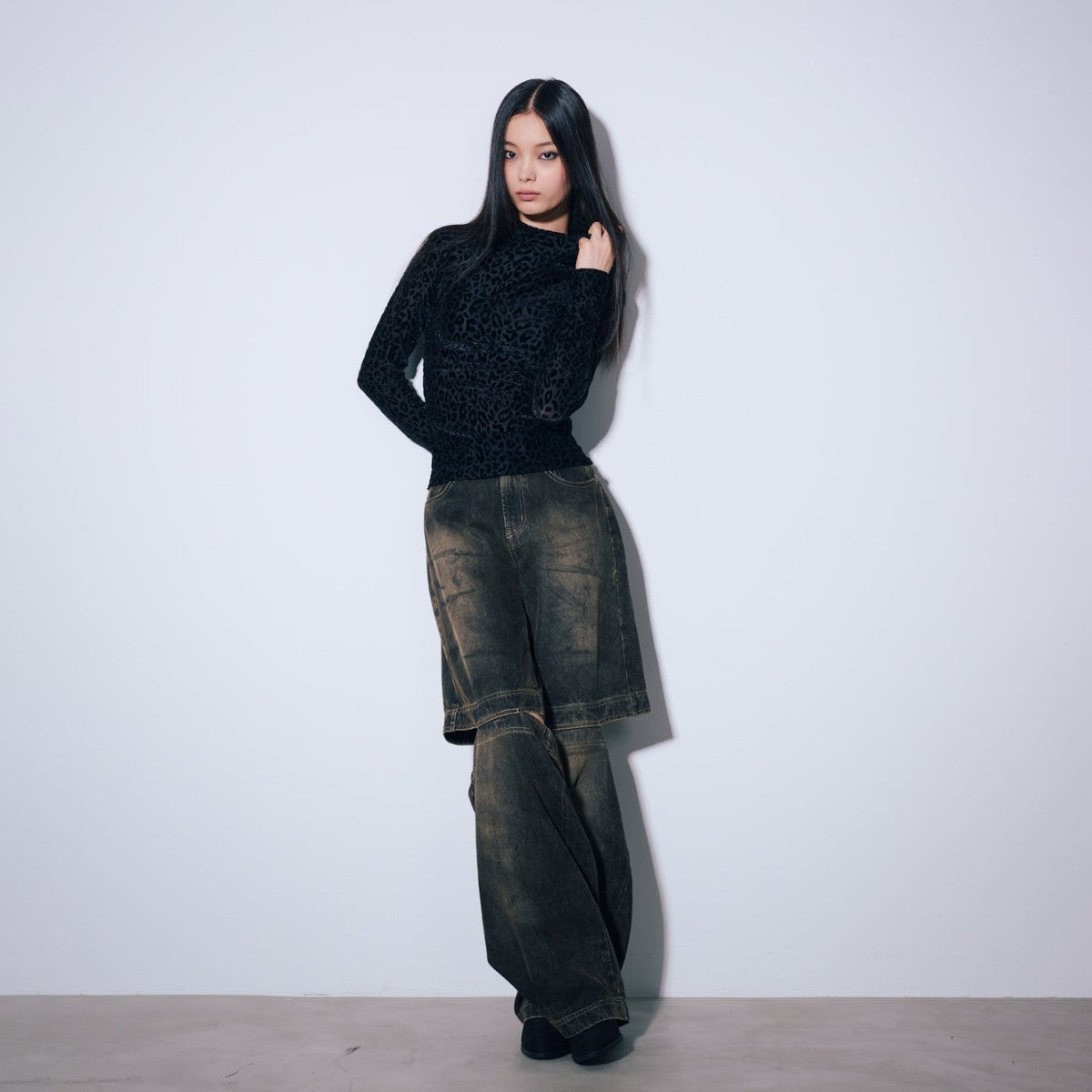 FUNCTION DENIM PANTS