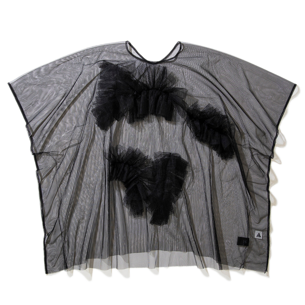 TULLE PONCHO