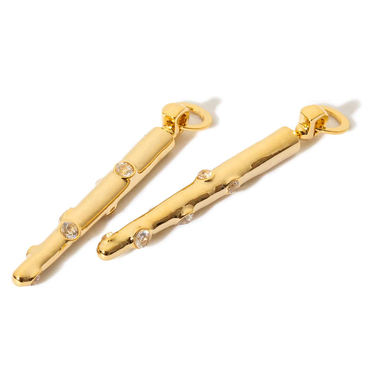 Garden Stick pierced earrings