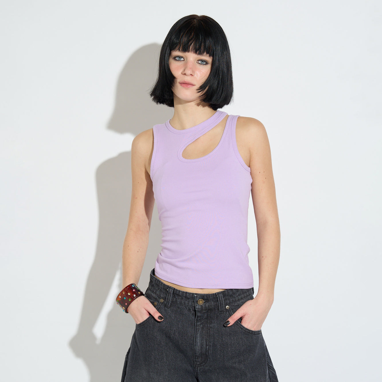 Cut-Off Tank Top