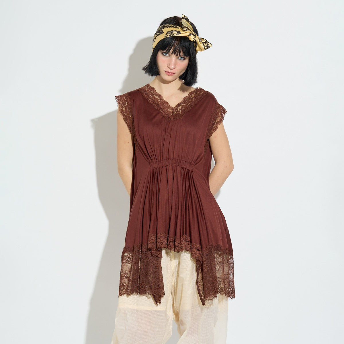 Irregular Hem Doll Tunic