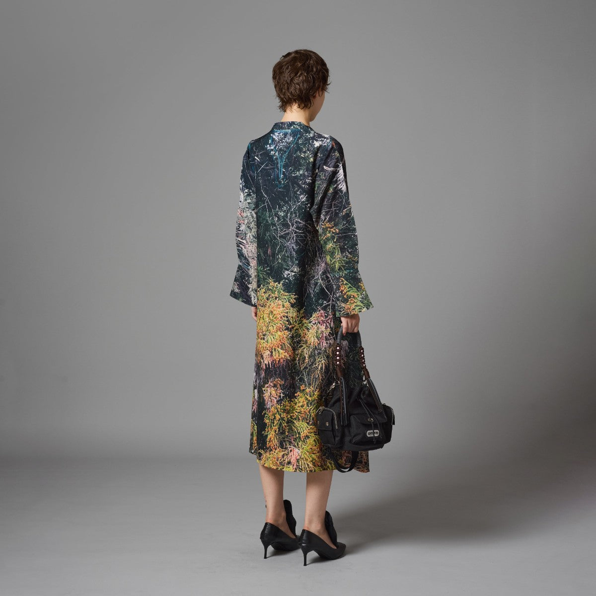 DIRECT PRINT PULLOVER ONE-PIECE