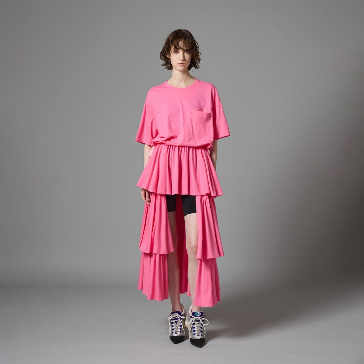 TIRED LONG TEE ONE-PIECE
