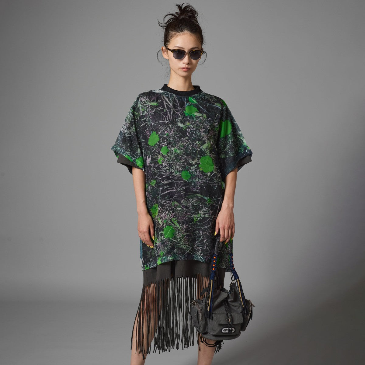 DIRECT PRINT SHEER T-SHIRT