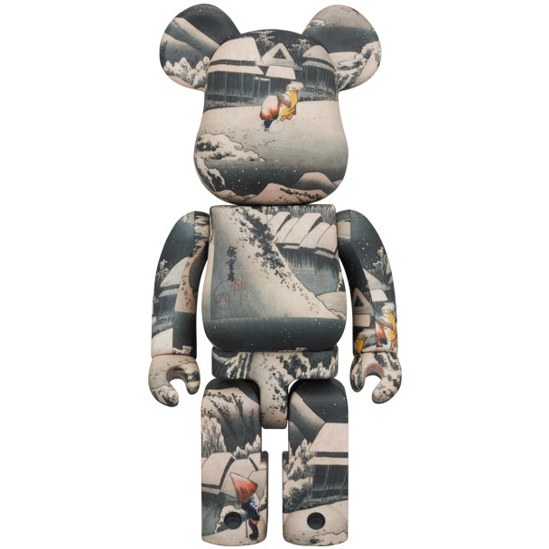東京国立博物館 BE@RBRICK 歌川広重「東海道五十三次」蒲原 100% & 400%